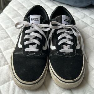 VANS Classic Old Skool Black Suede Sneaker Shoes